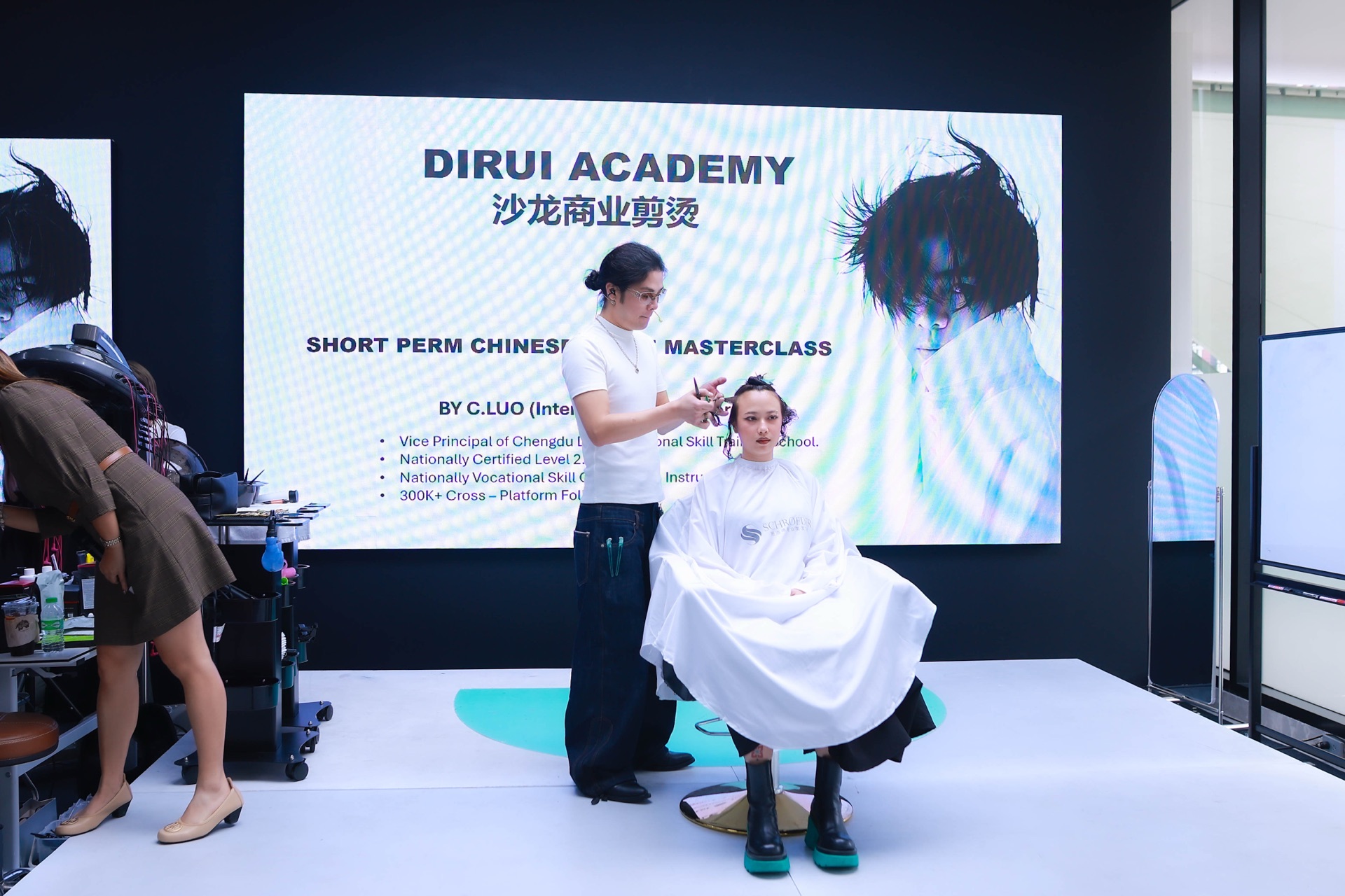 Short Perm Chinese Style Masterclass วันที่ 1 ภาพ 6/13